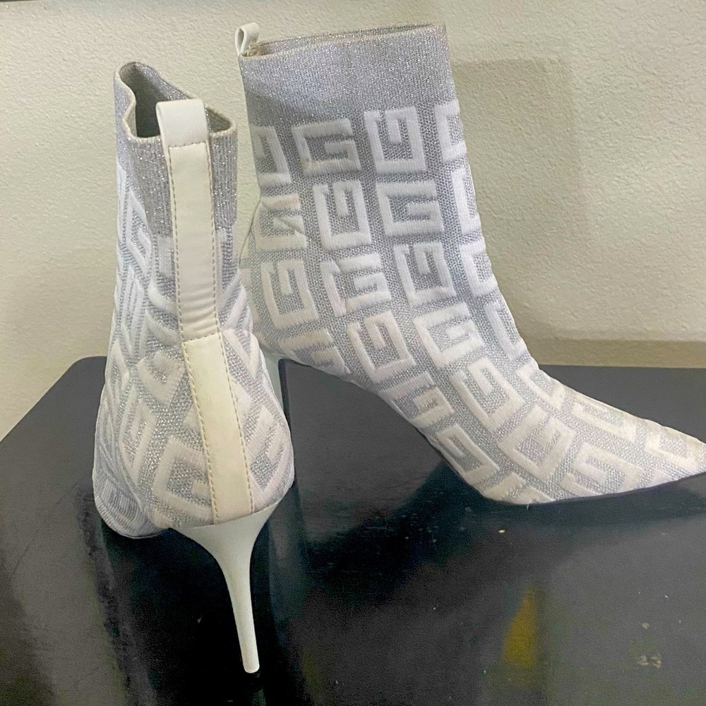 GUESS stiletto sock boots